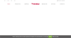 Desktop Screenshot of nevaluz.com